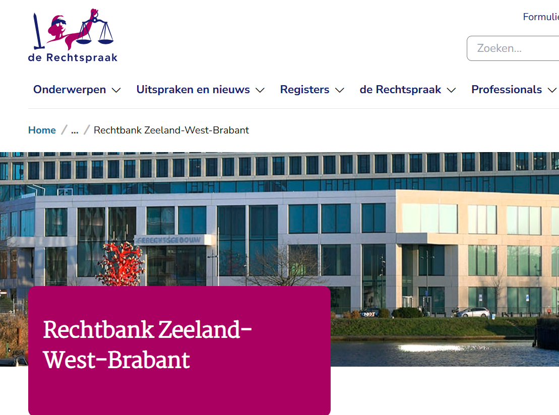 Rechtbank Zeeland West-Brabant